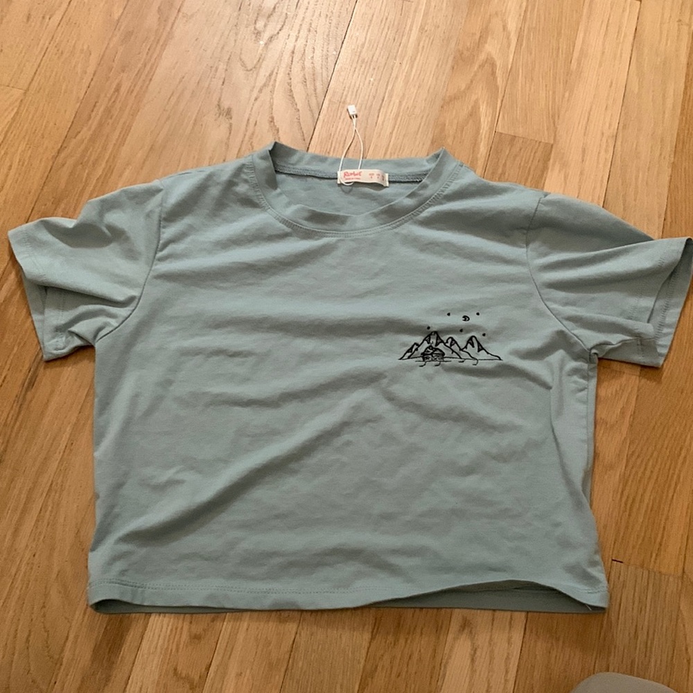 Embroidered tank top